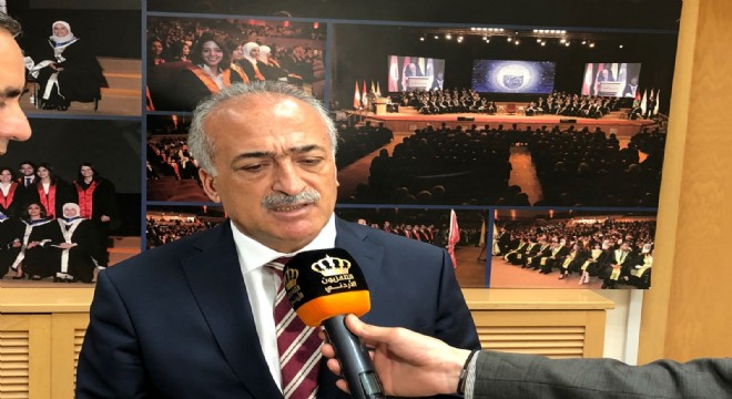 Rektör Çomaklı, Ürdün'de Gerçekleştirilen ESRUC 7. Olağan Toplantısına Katıldı
