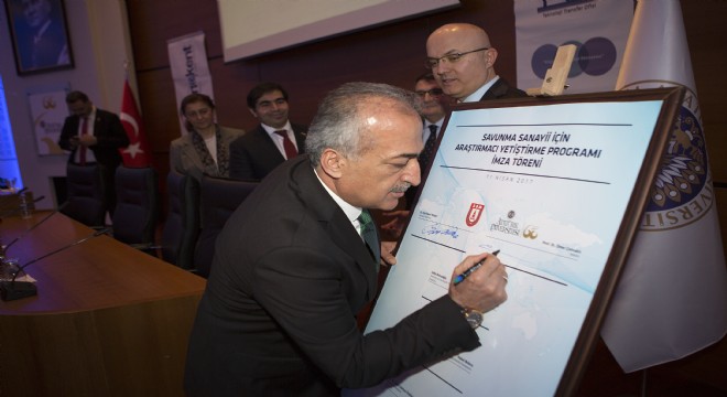 Savunma Sanayii İçin Araştırmacı Yetiştirme Programı İmza Töreni Gerçekleşti