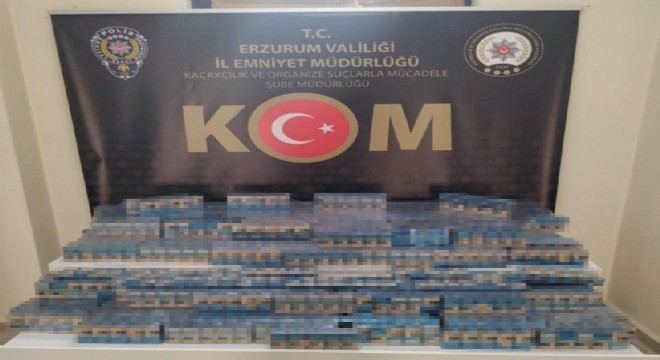 Sigara kaçakçısı tutuklandı