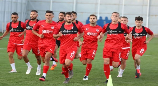 Sivasspor'da Erzurumspor mesaisi