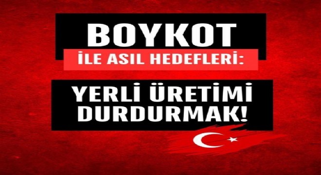 Tekin'den 'boykot' tepkisi