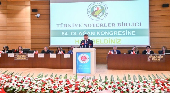 Tunç: 'Noterlik koruyucu meslektir'