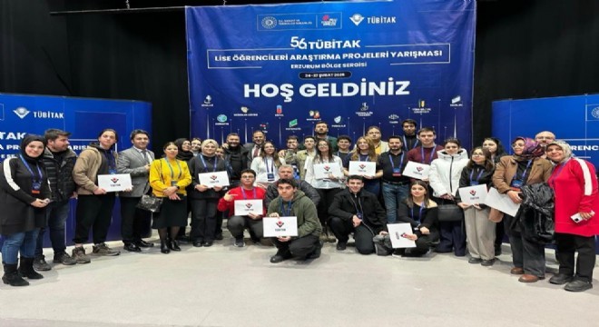 TÜBİTAK Trabzon Bölge Finalinde ‘Erzurum' mührü