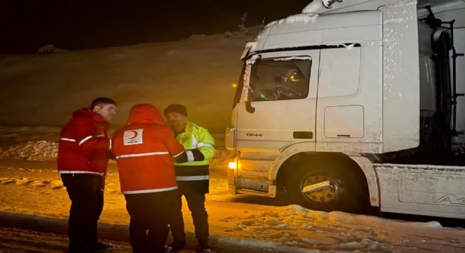 Türk Kızılay imdada yetişti