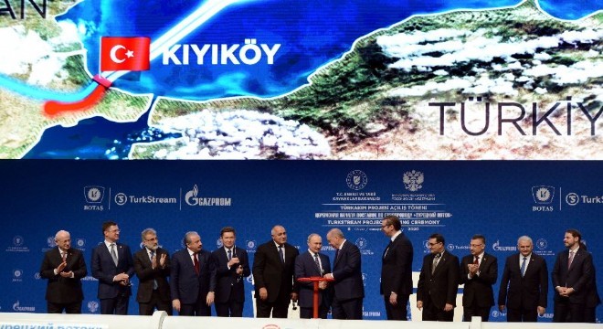 TürkAkım'da vanalar açıldı