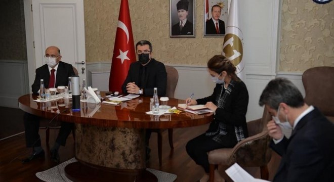 Vali Memiş'ten tedbir istişaresi