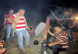 Yeşilyurt'ta ayı nöbeti sürüyor