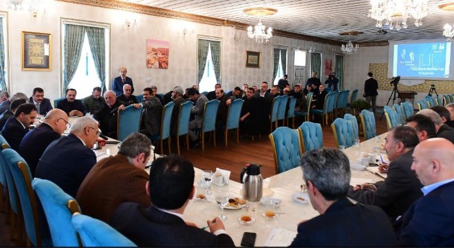 Yakutiye'de muhtarlar buluşması