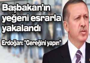 BRAVO BAŞBAKAN'A...