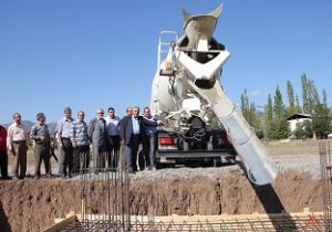 Arslanağa camisinin temeli atıldı