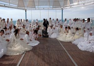 Erdoğan 100 çiftin nikahına katıldı