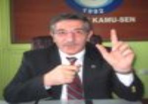 Kamu-Sen'den sert tepki