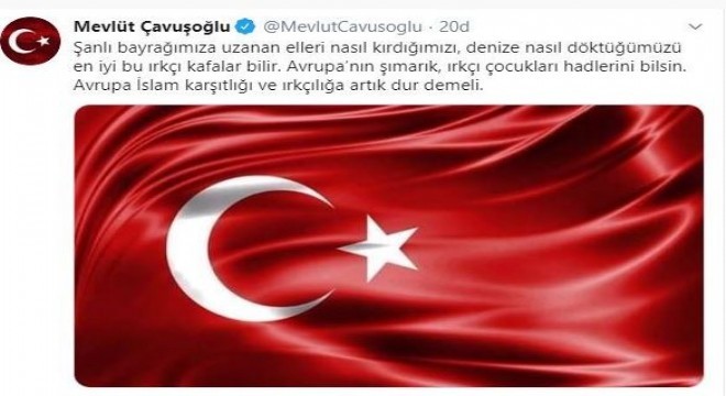 Çavuşoğlu'ndan Yunan vekile tarih hatırlatması
