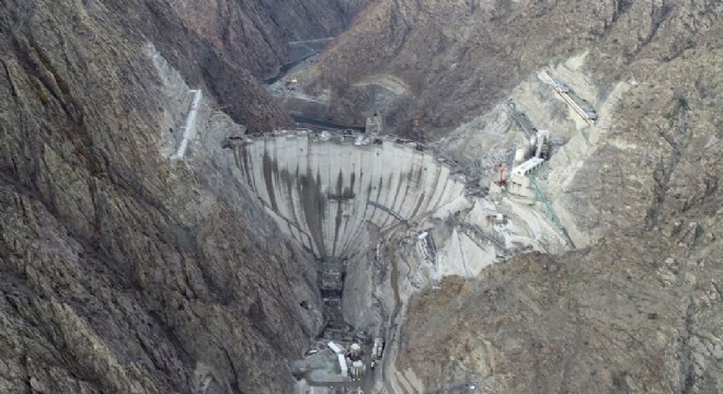 Çoruh'taki enerji abidesinde geri sayım
