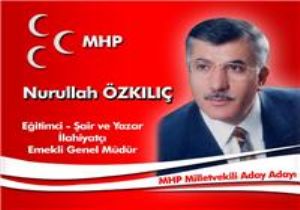 Özkılıç, adaylara başarı diledi