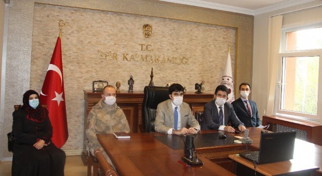 İspir'de Korona tedbirleri değerlendirildi