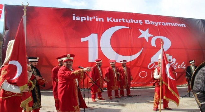 İspir'de milli coşku