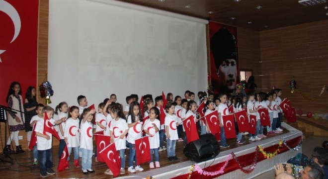 İspir'de milli heyecan ve coşku yaşandı